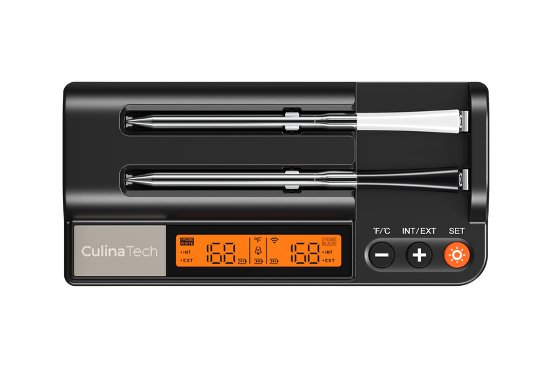 wireless-meat-thermometer with 2 probe