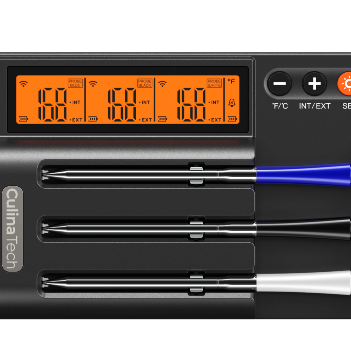 wireless-meat-thermometer with 3 probe