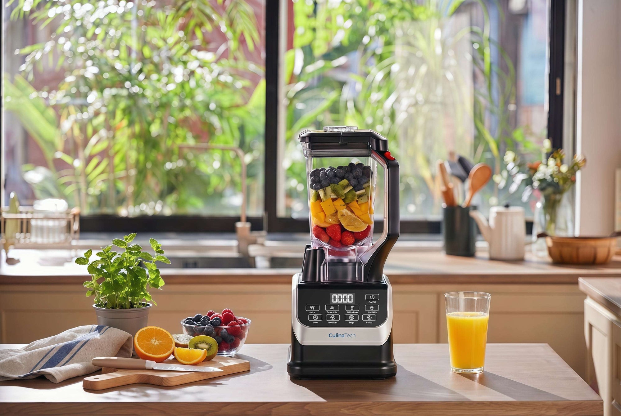 Haute vitesse. Contrôle total. Mélange ultime.