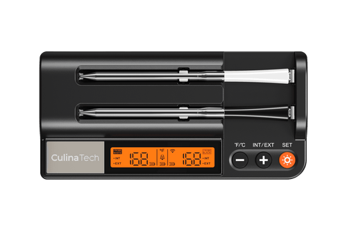 CulinaMeter™ Smart Wireless Meat Thermometers 2 Probe Model
