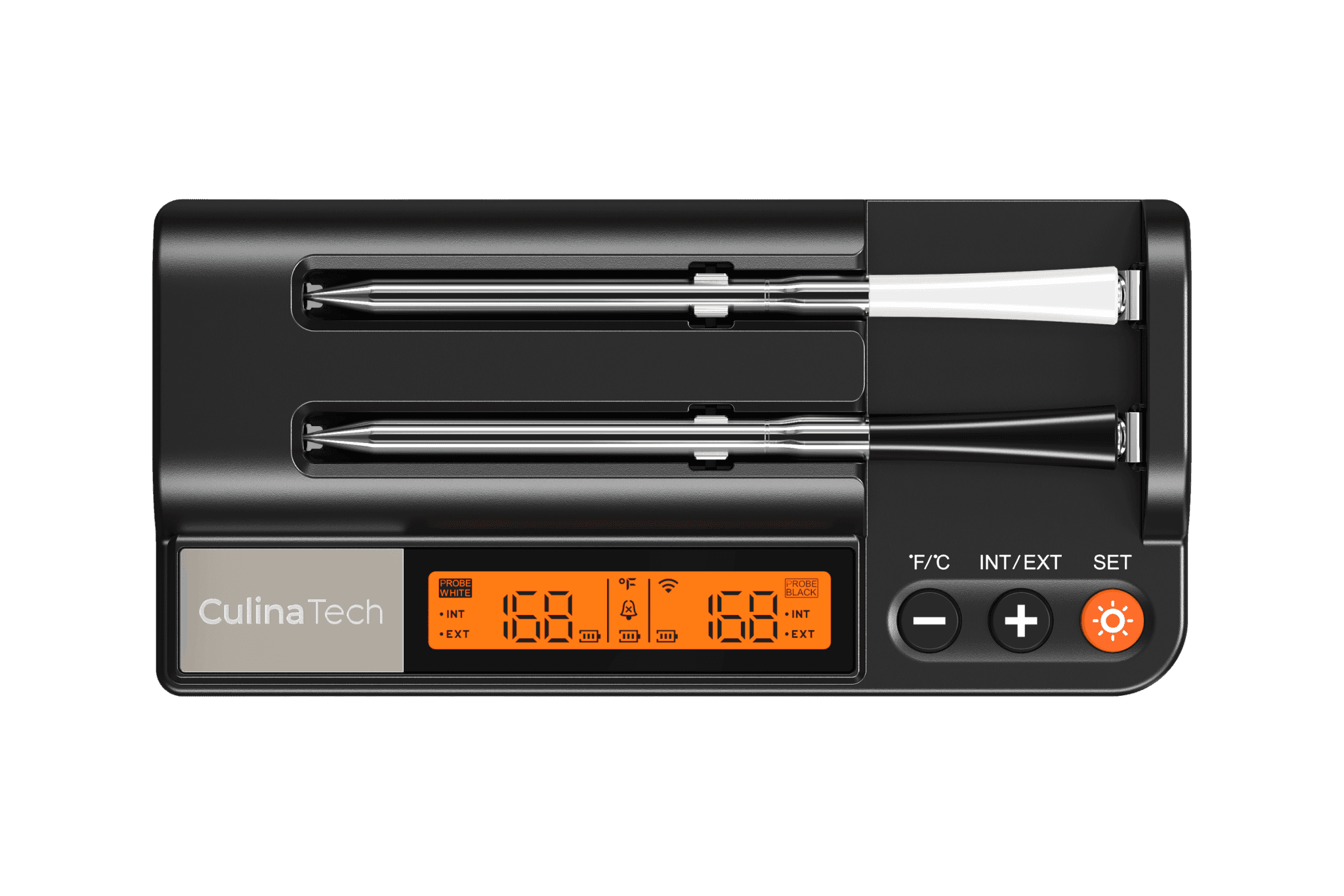 CulinaMeter™ Smart Wireless Meat Thermometers 2 Probe Model