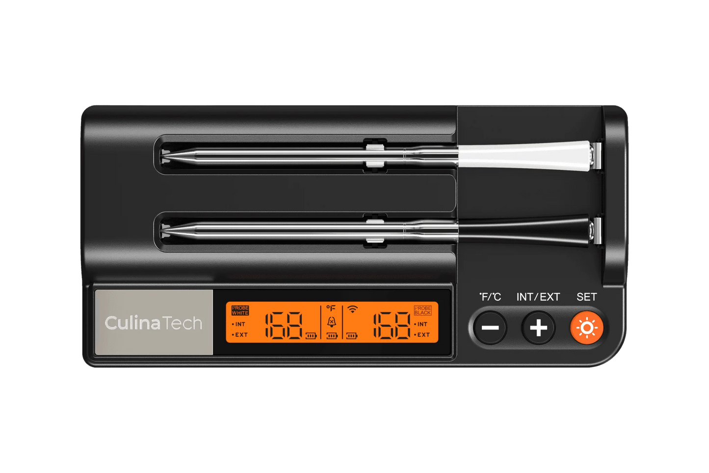 CulinaMeter™ Smart Wireless Meat Thermometers 2 Probe Model