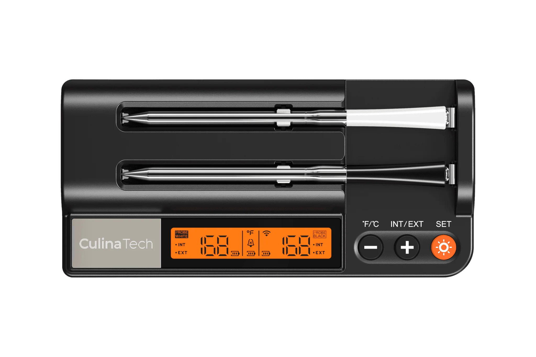 CulinaMeter™ Smart Wireless Meat Thermometers 2 Probe Model