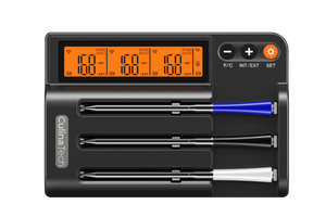 CulinaMeter™ Smart Wireless Meat Thermometers 3 Probe Model