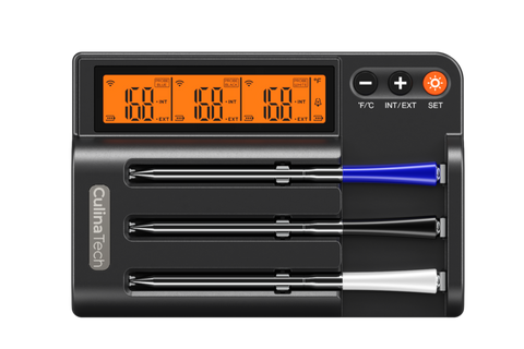 wireless-meat-thermometer with 3 probe